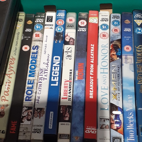 13A - Large quantity of DVD, green crate full. Leading titles and classics.