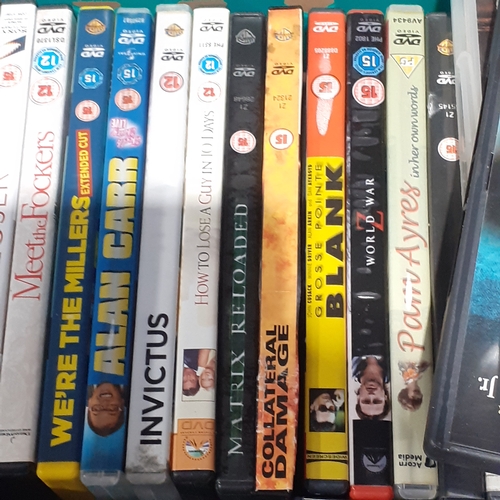 13A - Large quantity of DVD, green crate full. Leading titles and classics.