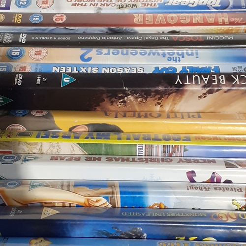 19A - Large quantity of DVD. Box is 2 deep. Leading titles and classics.