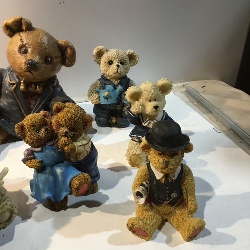 187 - Quantity of children’s teddy bear ornaments