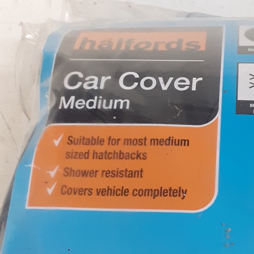 18 - New in packet car cover to fit medium size car up to 4.3 metres.