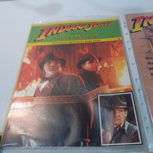 289 - Indianna Jones and the last Crusader storybook/magazine/ comic from the 1980s. Very good condition.