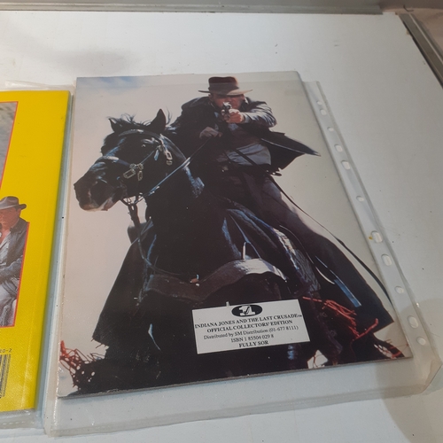 289 - Indianna Jones and the last Crusader storybook/magazine/ comic from the 1980s. Very good condition.