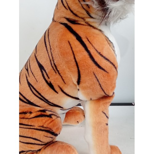 239 - Large soft tiger. In very nice condition. Clean and well looked after. Lovely detail.