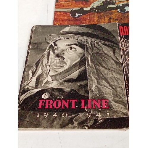 310 - Military publications. Front line 1940-41, published 1942, Roof over Britain 1939-42 Published 1943 ... 