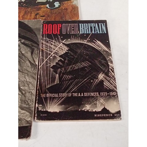 310 - Military publications. Front line 1940-41, published 1942, Roof over Britain 1939-42 Published 1943 ... 