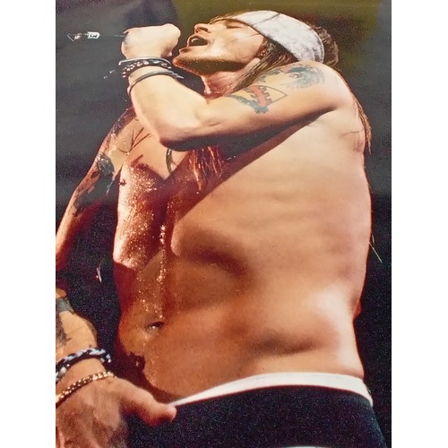 407 - Axl Rose Guns 'n' Roses large world tour wall poster