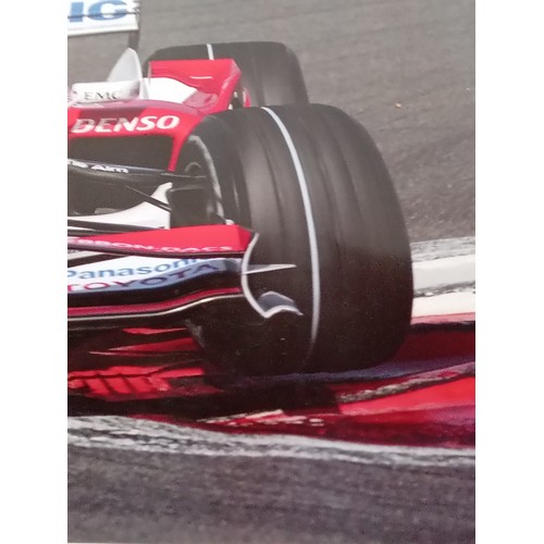 314 - Large Formula one Toyota poster