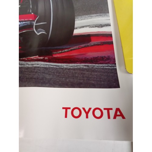 314 - Large Formula one Toyota poster