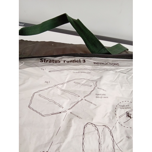 355 - Gelert Status Tunnel 3 tent. Looks to be in good used condition