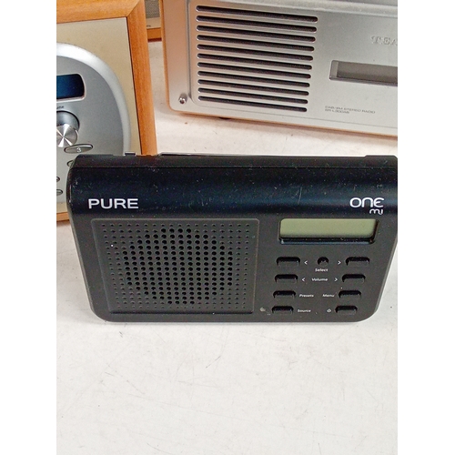 300 - DAB radios x 4. Manufacturers Pure and Teac.