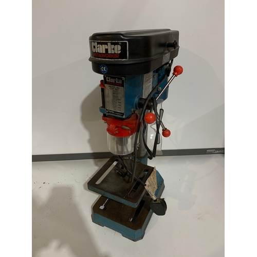 273 - Clarke Metalworker Pillar Drill with Protective Glasses. 

Model CDP5DC