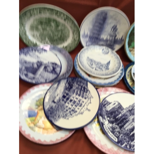 81 - Large quantity of collectors plates - mainly featuring countries around the world