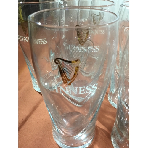 275 - Set of Fourteen Guinness Pint Glasses