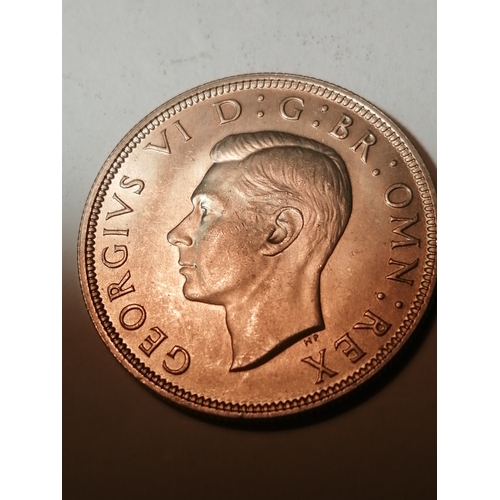 32A - 1941 halfcrown in about uncirculated condition