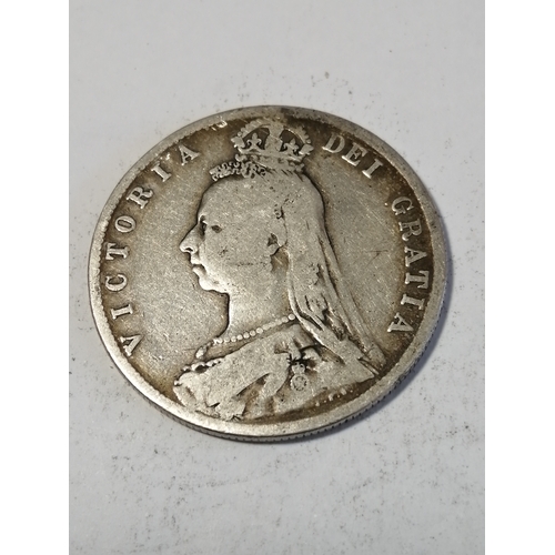 66A - 1892 Victorian halfcrown