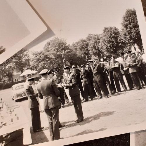 13 - A collection of miscellaneous photographs of RAF personnel, camps and sites etc in black and white. ... 