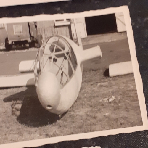 14 - A collection of miscellaneous photographs of RAF in black and white. Planes and vehicles, personnel ... 