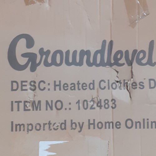 382 - Groundlevel Heated Clothes Airer