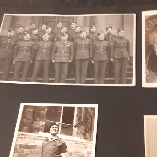 16 - Photograph album containing interesting detailed photos RAF related. There are some superb pictures ... 