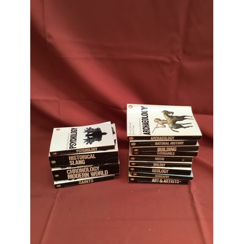 44 - Quantity of Penguin dictionary books inc Surnames, Psychology, Surnames & more
