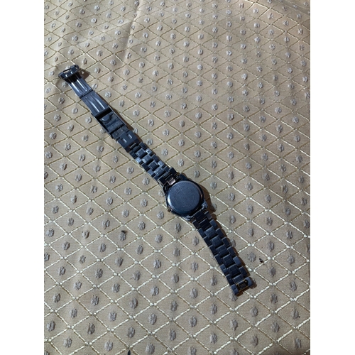 52 - Tissot titanium PR50 watch - broken strap