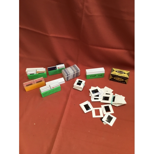 65 - Large lot of 35mm slides - places of interest, vehicles & more