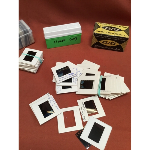 65 - Large lot of 35mm slides - places of interest, vehicles & more