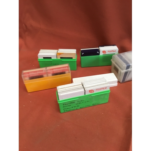 65 - Large lot of 35mm slides - places of interest, vehicles & more