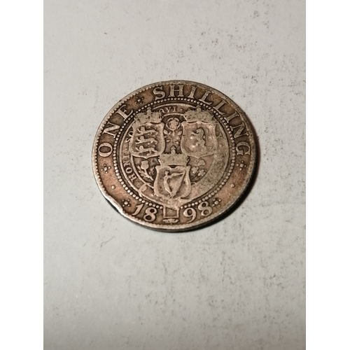 67A - COINS : 1898 Victorian shilling