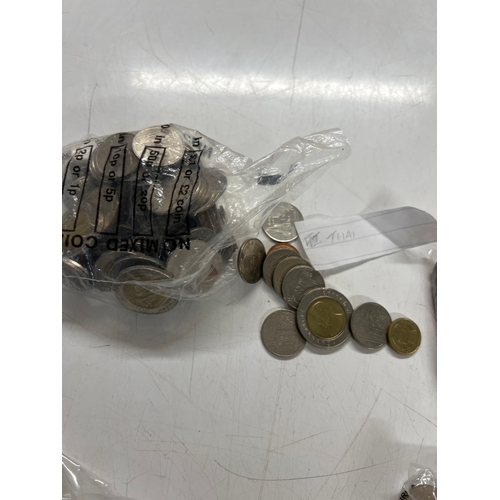 62B - Mixed coinage from around the world inc Thai, Philippines, Taiwan & Trinidad & Tobago