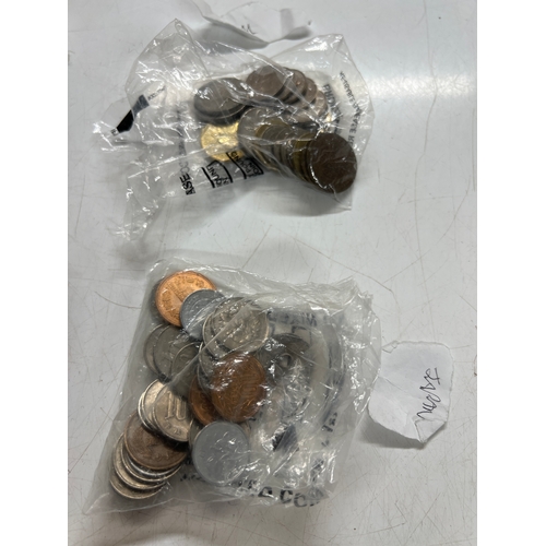 64B - Mixed coinage from eastern countries inc Hong Kong, Japan & Singapore