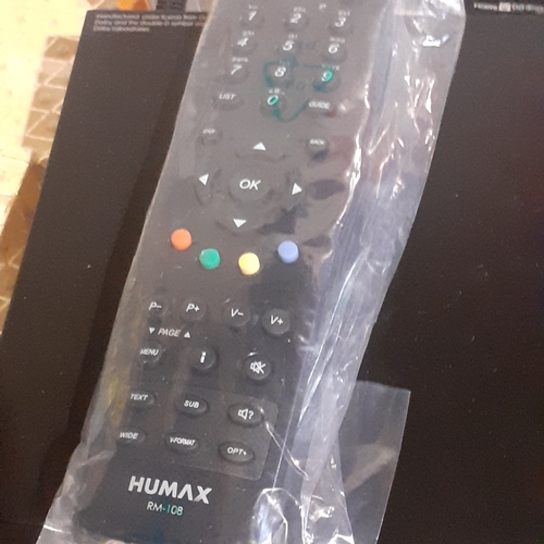 40B - Humax Foxsat - HD Digital box. As new in box with all accessories, instructions and remote