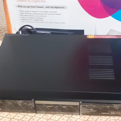 40B - Humax Foxsat - HD Digital box. As new in box with all accessories, instructions and remote