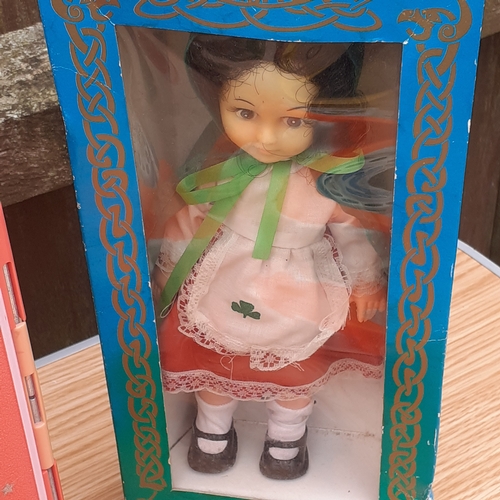 13 - Children's toys. Barbie wardrobe,  Ninja turtle, vintage doll and pull along train and Fisher Price ... 