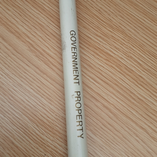 16A - Vintage Government property bicycle pump. Working fine