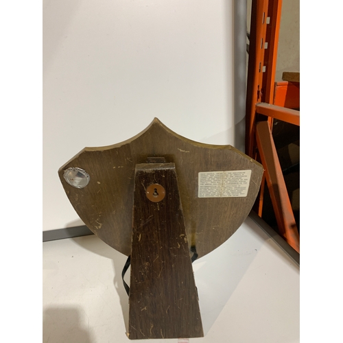 37 - Institute advance motorists Shropshire shield plaque dating from 1988