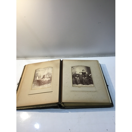 5 - Vintage photo album includes photos inscription in side dates 20th birthday 1907 - also has a penny ... 