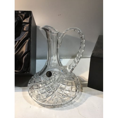 22 - Boxed decanter with plaque Inscribed with Bush Dunlop forever forward