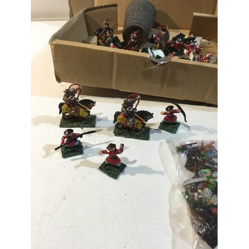 43 - Hand painted Samurai Warriors