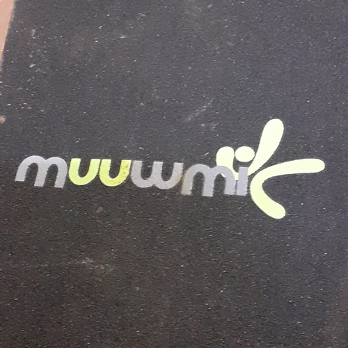 8 - Muuwmi skateboard. Light up wheels. Has been used but overall good condition and great detail