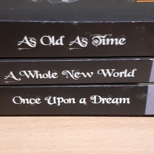 9 - 3 x collectible Disney books from A Twisted Tale series. A Whole New World, Once Upon a Dream and As... 