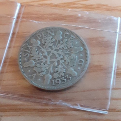 50A - 2 x sixpence, 1932-1933. Condition and detail shown in pictures