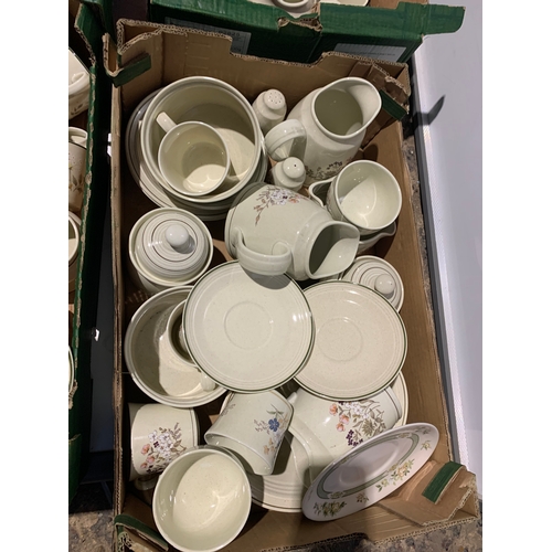 101 - Very very large collectible Royal Doulton Lambethware Fairford dinner service