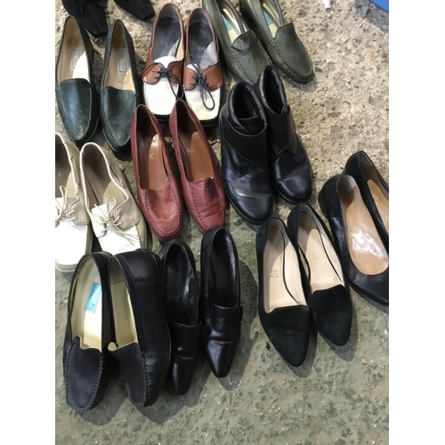 171 - Quantity of ladies shoes - all size 6-6.5 - inc brands as Clark’s, Autograph, Hotter & Van Dal