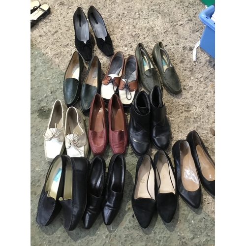 171 - Quantity of ladies shoes - all size 6-6.5 - inc brands as Clark’s, Autograph, Hotter & Van Dal