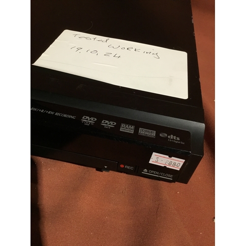 320 - Panasonic DMR-EX77 freeview dvd recorder - tested