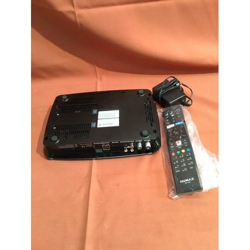 490 - Humax FVP-500T smart freeview recorder with remote