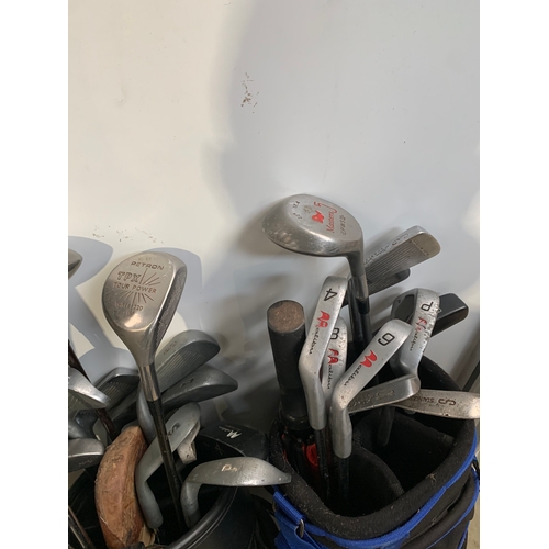 403 - Three Bags of Golf Clubs