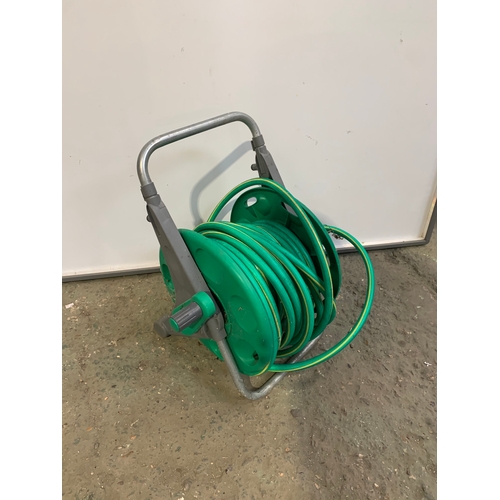 410 - Long Garden Hosepipe Reel